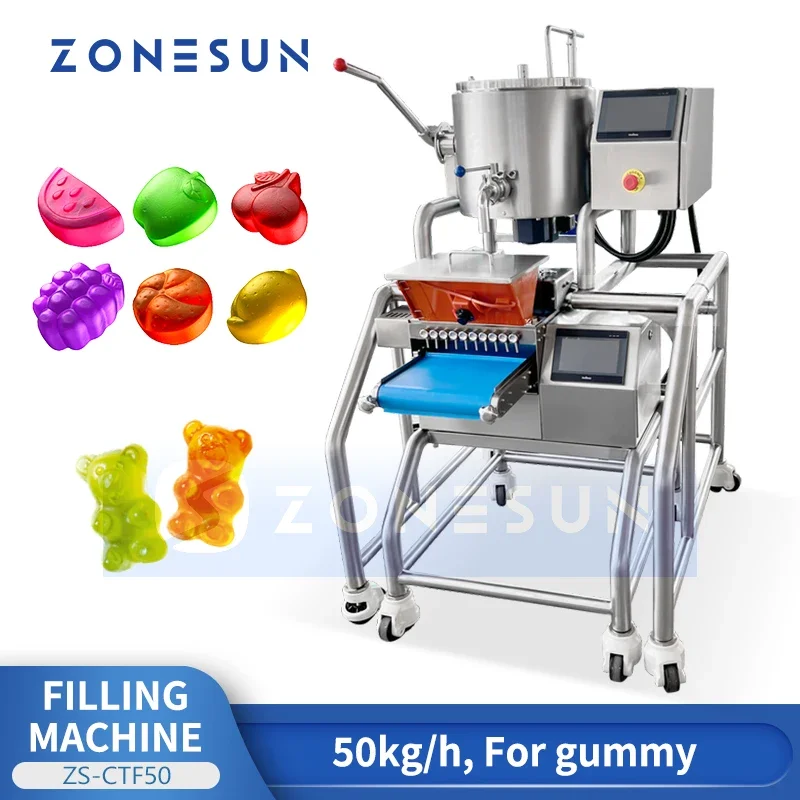Zonesun машина для наполнения  – обзор и цена Gummy Candy