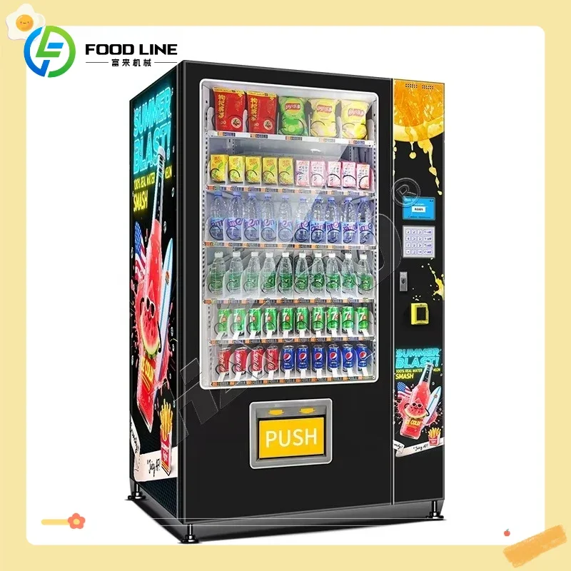 Комбинированный торговый автом – обзор и цена Food Snacks Drinks