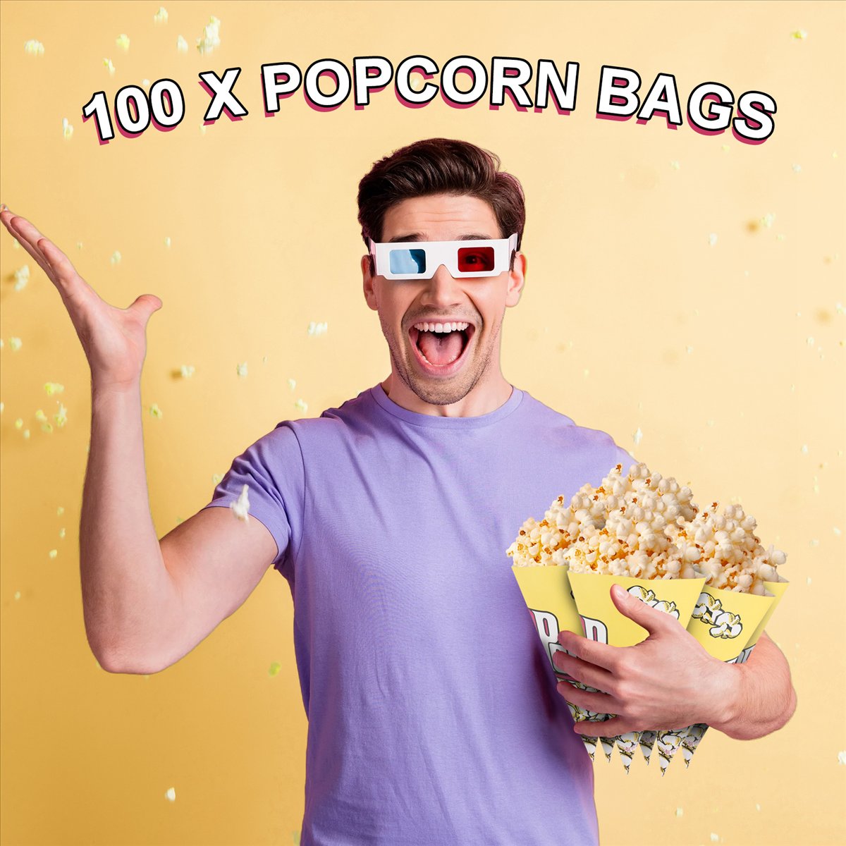 [Акция] 100 бумажных пакетов д – обзор и цена Popcorn