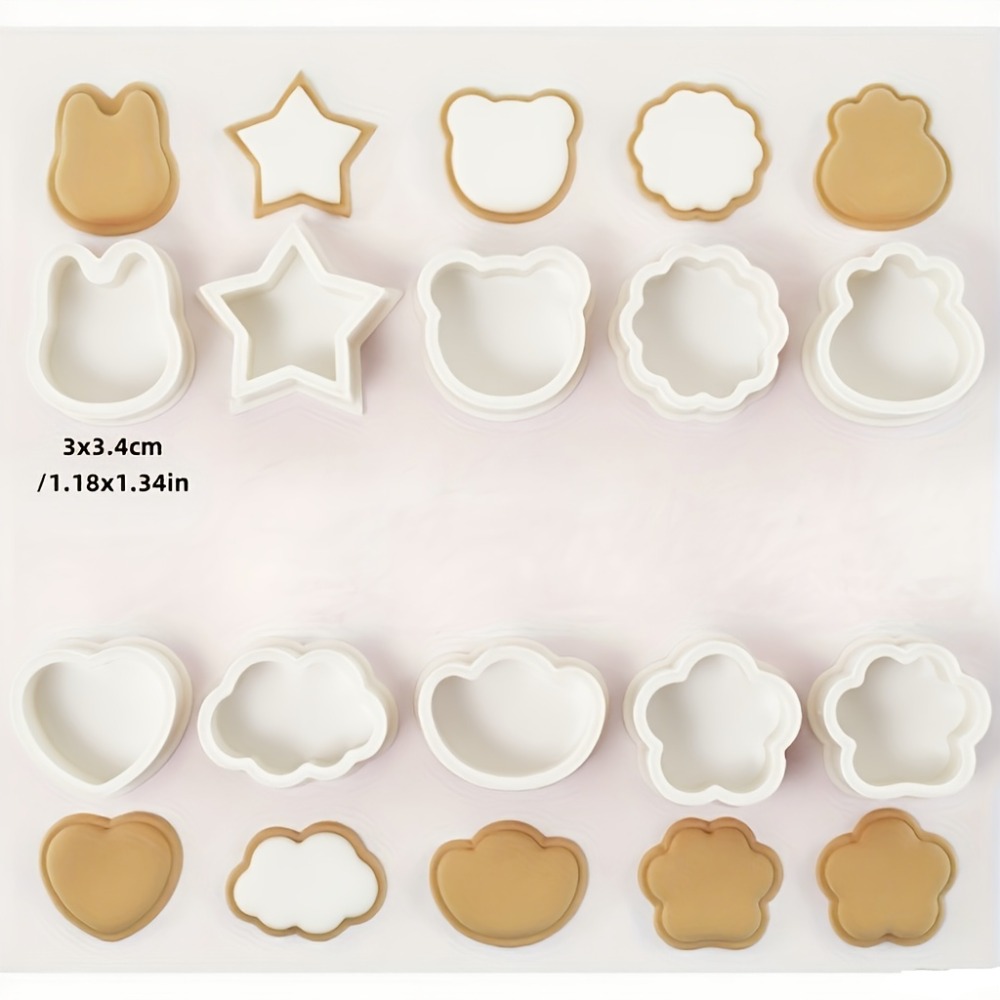 Набор из 10 формочек для печен – обзор и цена Cookies Pack